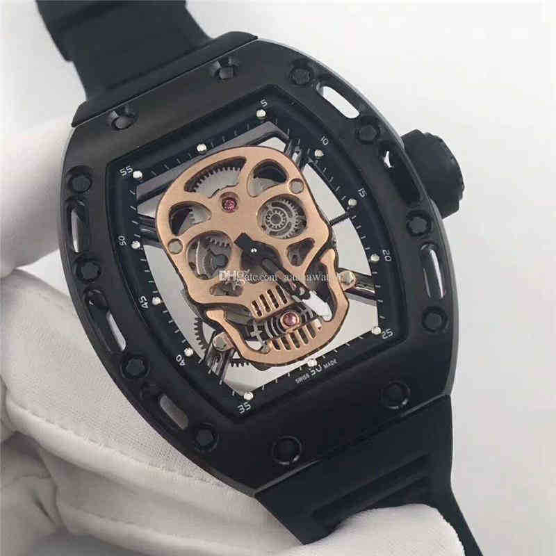 

multi-function SUPERCLONE Watch designer Luxury mens Mechanics Rihca Milles Top 052 Men Swiss Automatic 28800vph Sapphire Crystal Skull Dial 4LEA Y5D3 OOYL