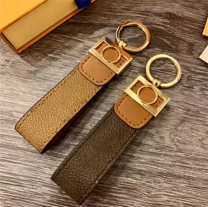 

Maxi Dragonne Keychains Brand Classic Old Flower Designer Mens Luxury Car Keyring Womens Fibbia Keychains Handmade Fashion Keychain With Box 4 Styles