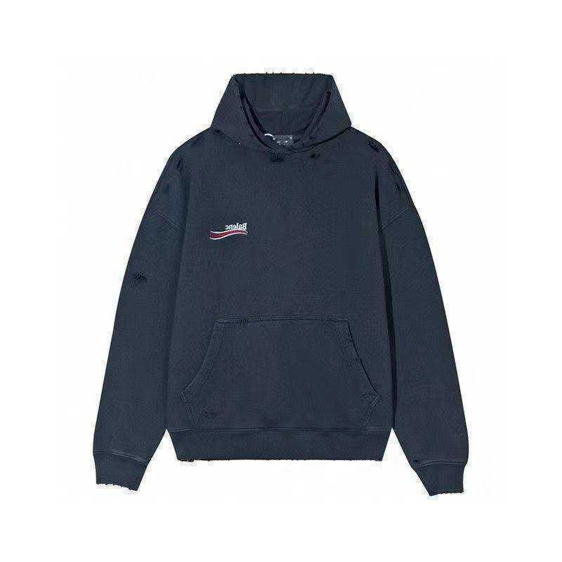 

2022 Fashion Brand Luxury Hoodie Autumn And Winter Pullovers Paris High Street Cola Worn Embroidery Sweatershirt, Dark gray