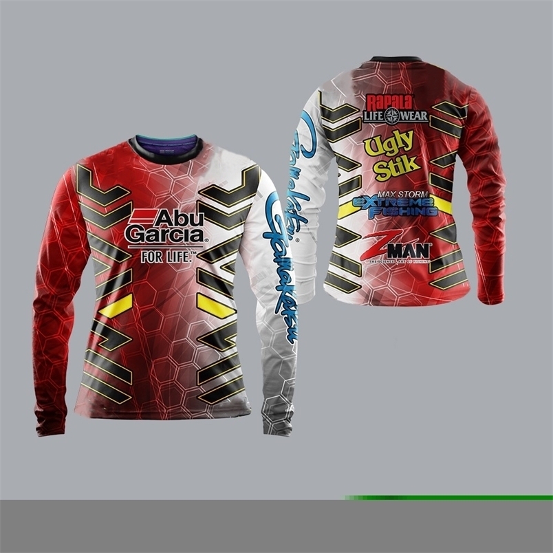 

Outdoor Shirts Fishing Shirt Breathable Quick Dry An Long-sleeved Men's Off-road Mountain Bike Downhill Cycling Jersey 220923, White