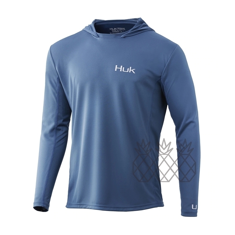 

Outdoor Shirts HUK Fishing Hoodie Men Long Sleeve UV Protection Tops Wear UPF 50 Performance T Shirt Sweatshirt Summer 220923
