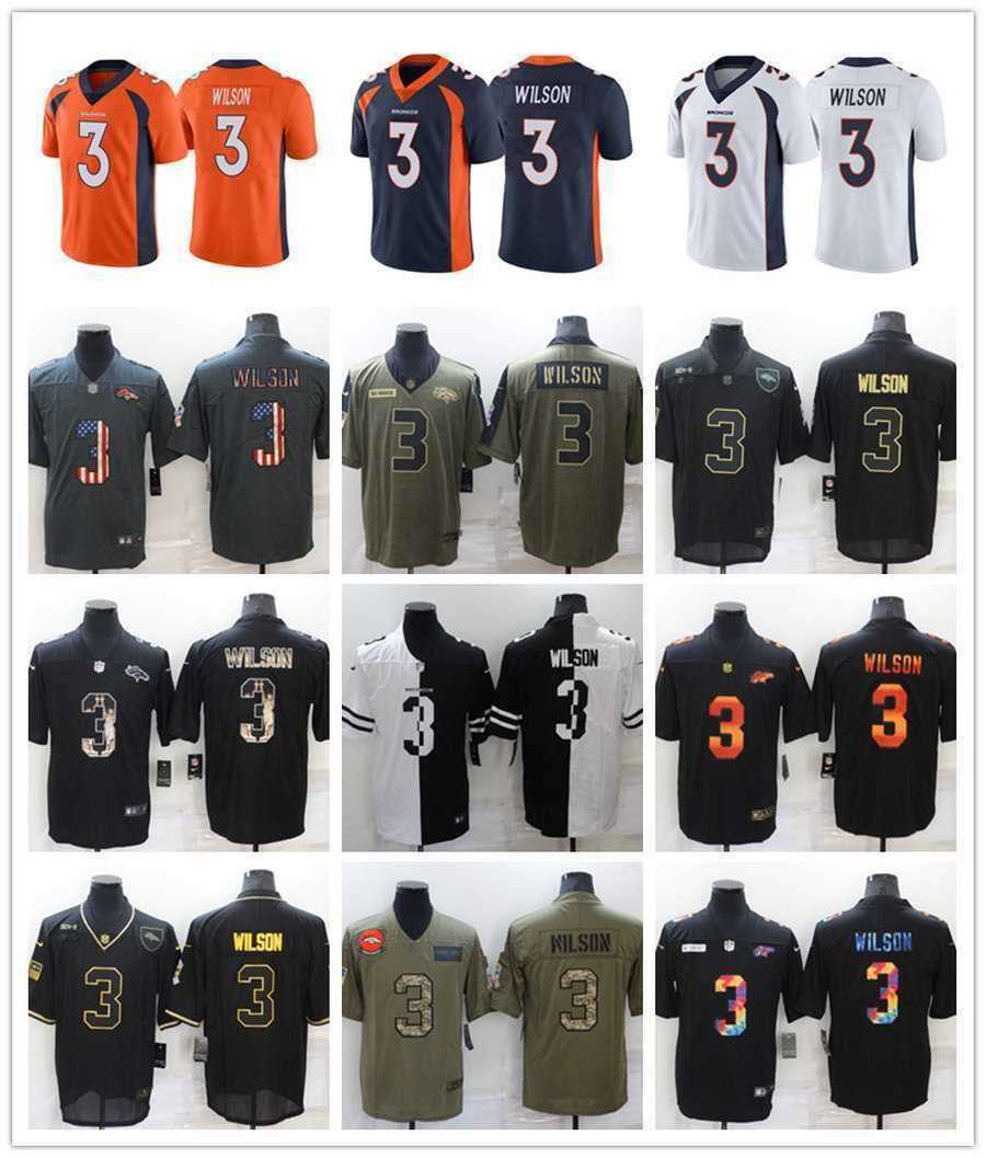 

Mens Jersey Denver''Broncos''MEN WOMEN''NFL''YOUTH 3 Russell Wilson Crucial Catch USA Camo 2022 Salute To Service Stitched Limited football