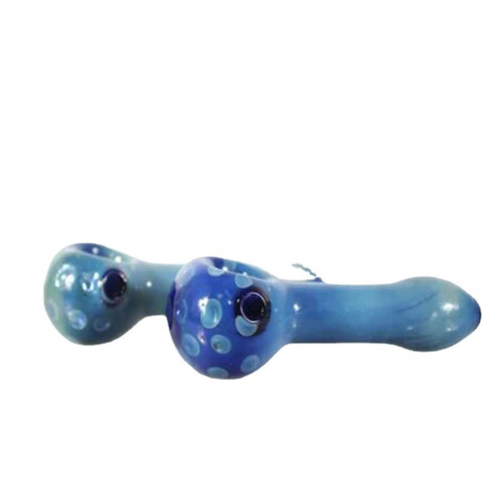 

Silver Fumed Glass Water Pipes Smoking Accessories Arctic Chill Handmade Pipes