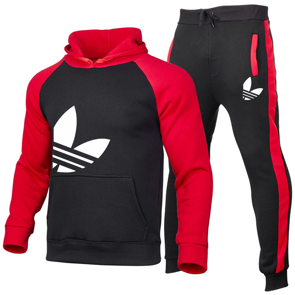 

Designer New Brand Men' Tracksuits Man Tracksuit Hooded Jumpers Two Pieces Sets Hoodie Pants Suits Spring Autumn Outwear Mens dunk hoodie, Black