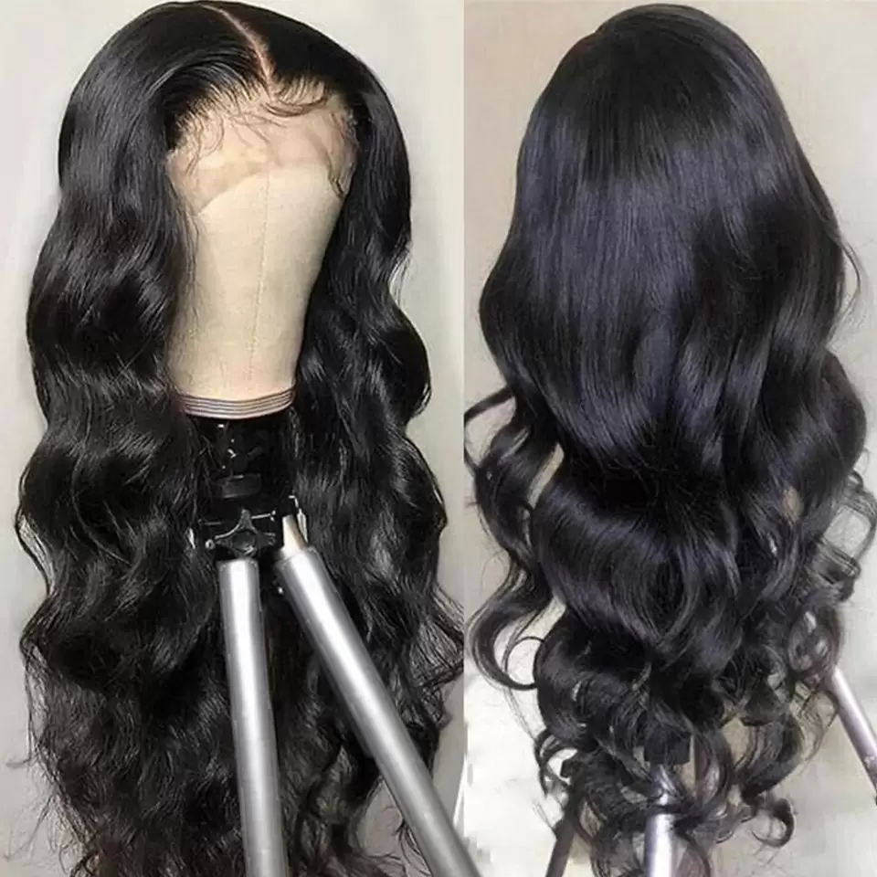 360 250% 13x6 Body Wave Lace Front Wigs 30inch Brazilian Human Hair Wigs Pre Plucked Wig with Baby Density Lace Frontal Wig