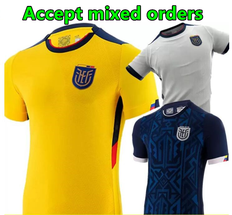 

Ecuador 2022 soccer jerseys Pervis Estupinan home away third 22/23 J. Cifuentes Gonzalo Plata Michael Estrada football shirts Sarmiento CAMPANA HINCAPIE