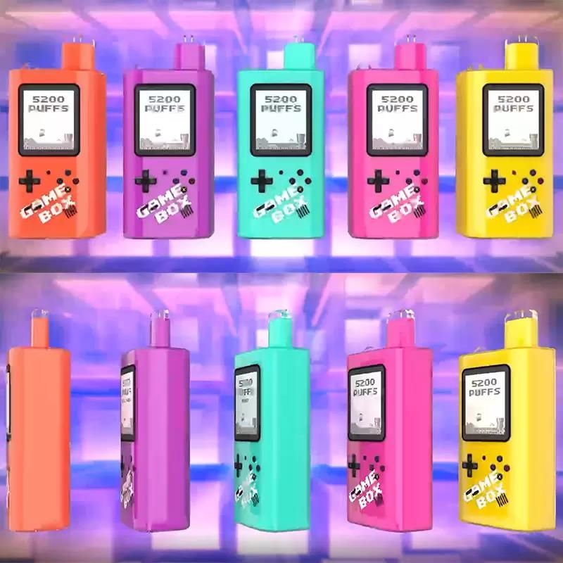 

Disposable vape RandM E Cigarette game box 5200 Puffs vapor ecig 20 colors available