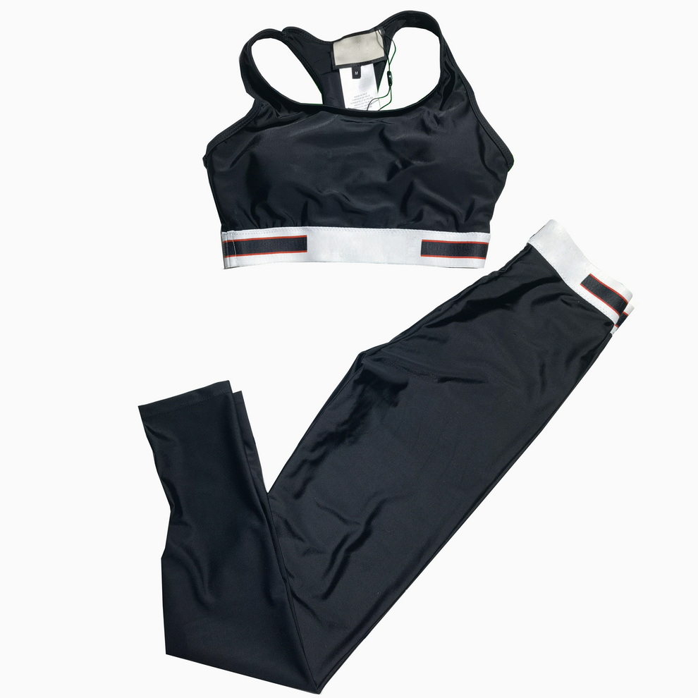 

Women Designer Gym Clothing G Jogging Tracksuits Crop Tops Pants 2pcs Slim Fit Sport Yoga Suits Sets Woman Body Mechanics Outfit Sports