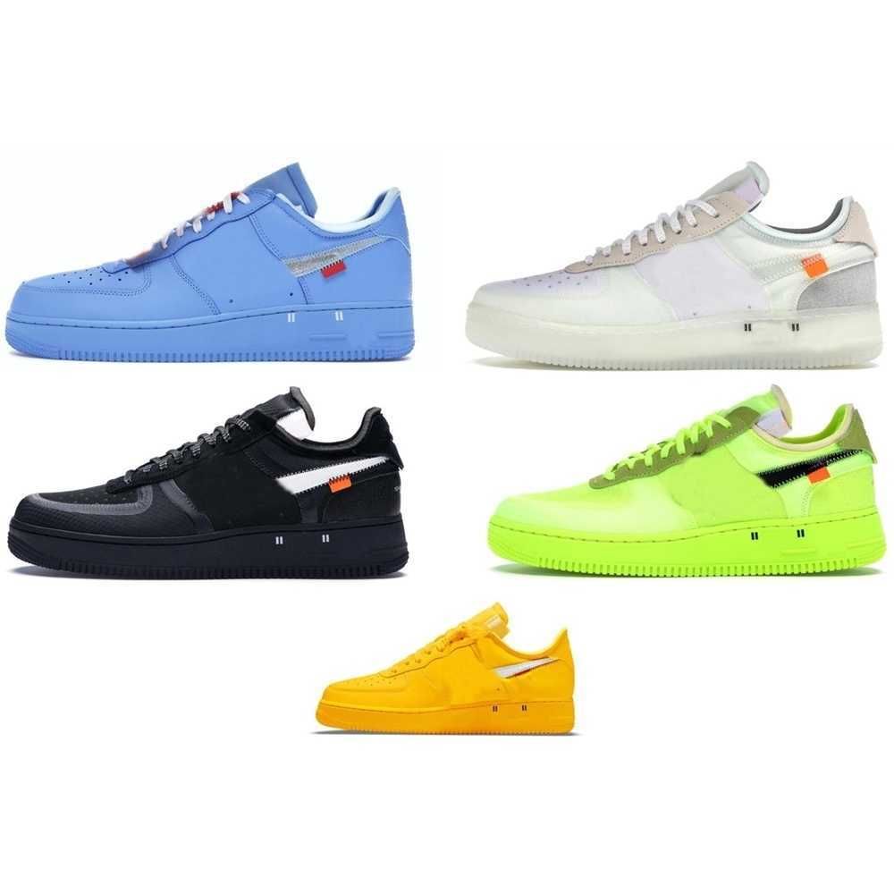 

Shoes MCA University Off Gold Metallic Silver 1 Low Casual Blue Volt Black MoMA Men Women White Outdoor Sneakers Trainers uvM, 24
