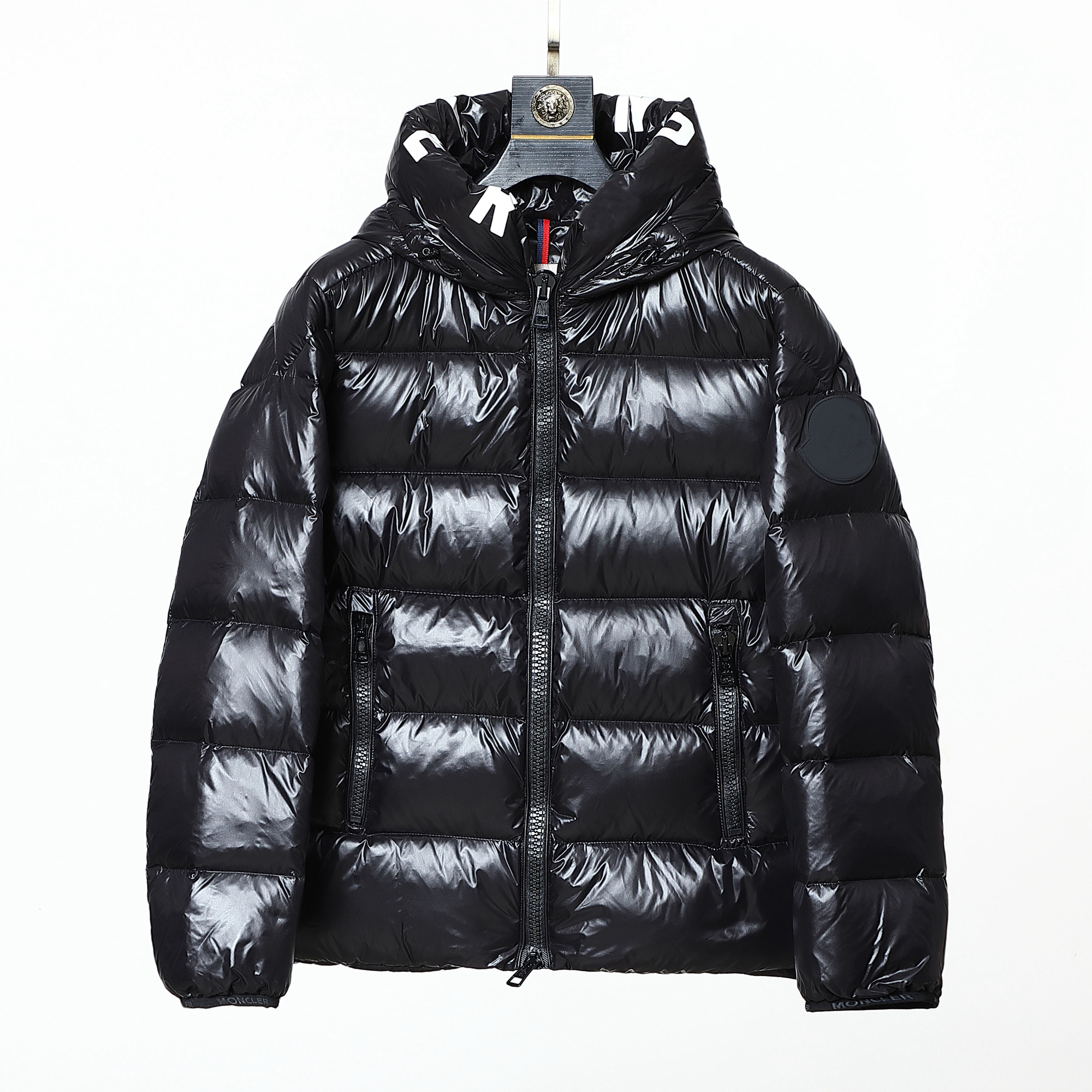 

Designer Mens Winter Salzman Down Jackets parkas light Windbreaker Hoodie Black White Puffer Outerwear Man Italy Italian Luxury