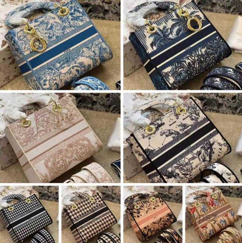 

Evening Bags Designer Tote Bag Handbags Top Quality Women Handbag Shoulder Bags Fashion Cross Body Canvas Embroidery Luxury Shopping TotesM