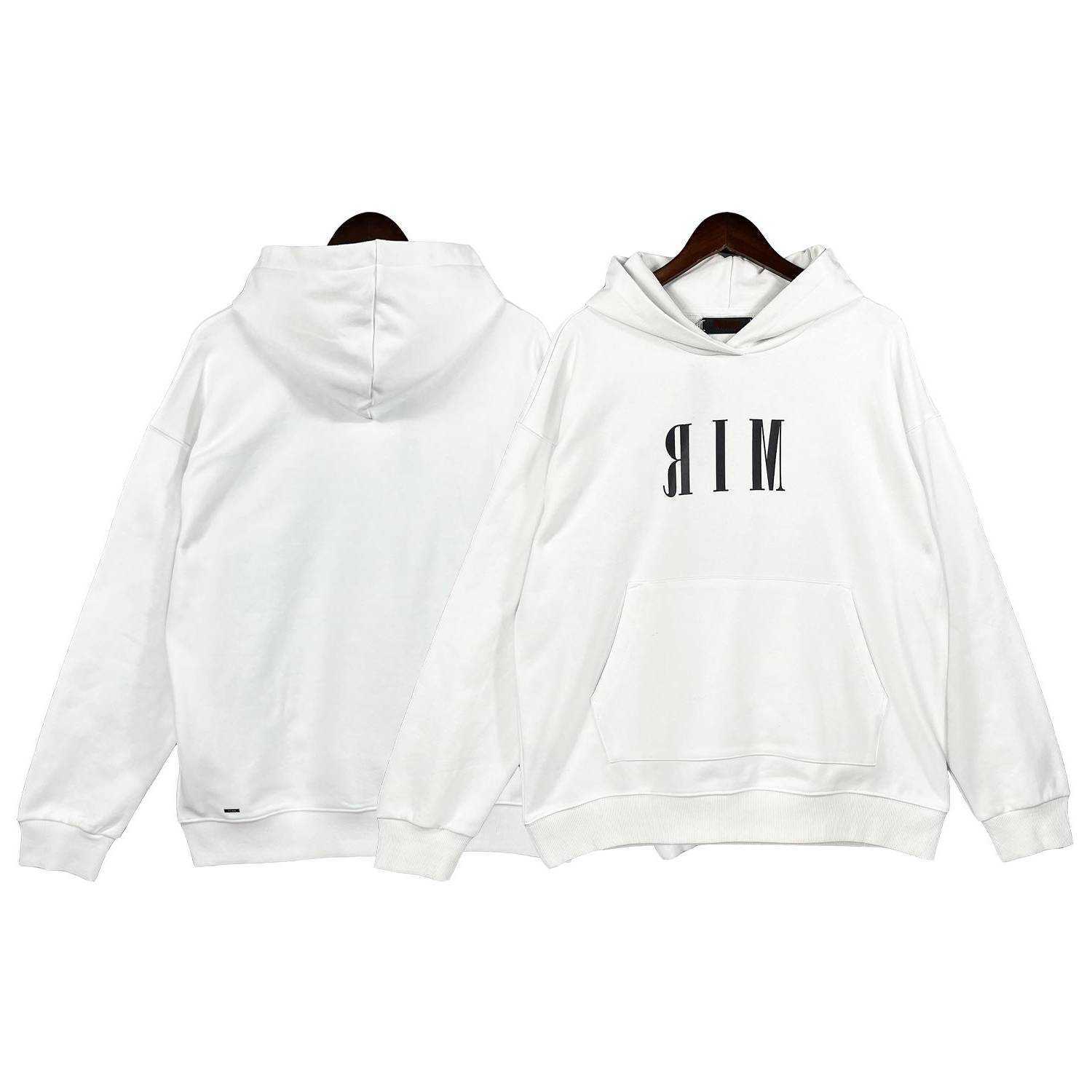 

2022 Fashion Brand Luxury Hoodie Autumn And Winter High Street Print Letter Men' And Women' Loose Pullover White