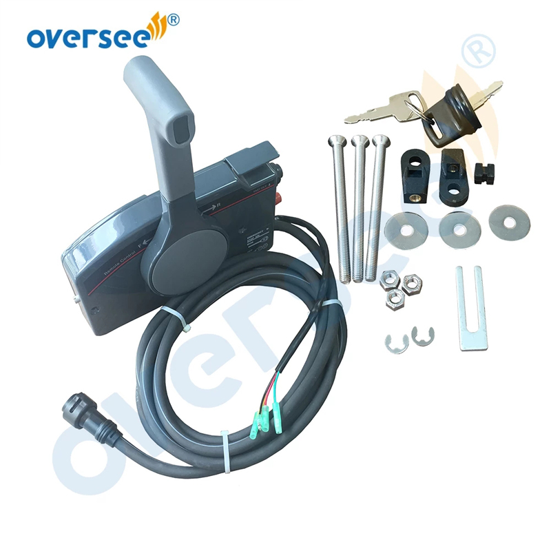 

OVERSEE Parts 703-48203-17 Remote Control Assy With 7Pin Cable For Yamaha Outboard