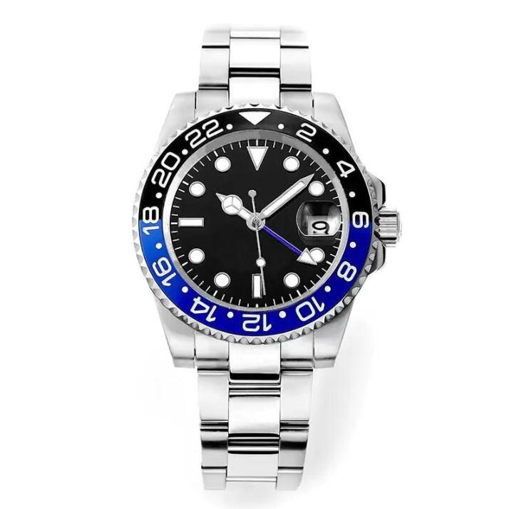 

Perfect Watch Men Oyster Perpetual GMT Full Automatic Mechanical 41mm Stainless Steel Strap Super Luminous Designer Mens Watches wristwatches, Packing box