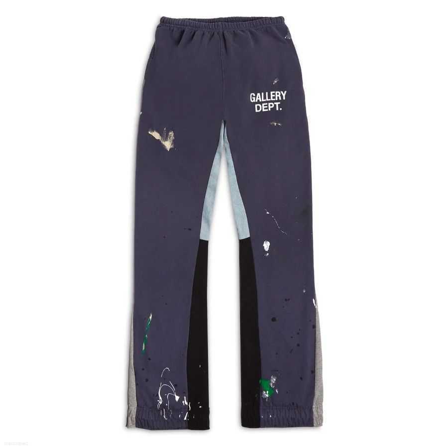 

Galleries Dept Designer Sweatpants Sports Pants 7216b Painted Flare Sweat Pant 8TMU, Purple orchid /7216b