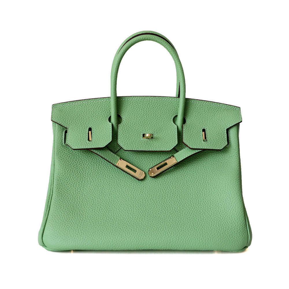 

Luxury Designers Bags Genuine Leather Herms Lady Handbags Messenger Daily Life Crossbody Shoulder Bag Totes Wallet Backpack Litchi Pattern Pochette DSJT, Sky blue