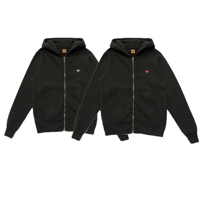 

Black Cardigan Zipper Hoodie Men Women 1 High-Quality Sweatshirts 2023fw Pullovers