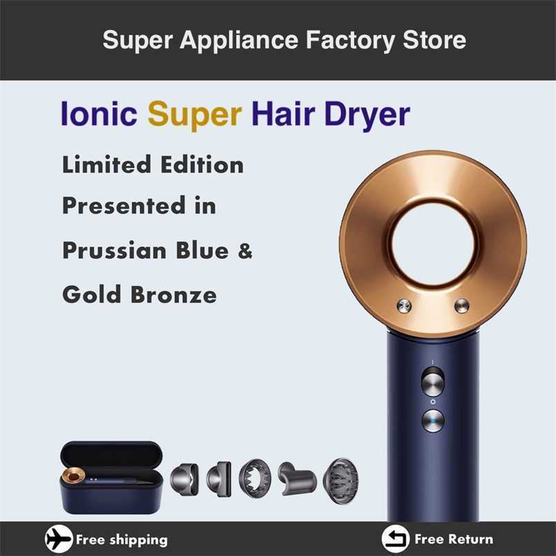 

Hair Dryers Ionic Professional Styling Tool With Temperature Control Salon Dryer For 220926