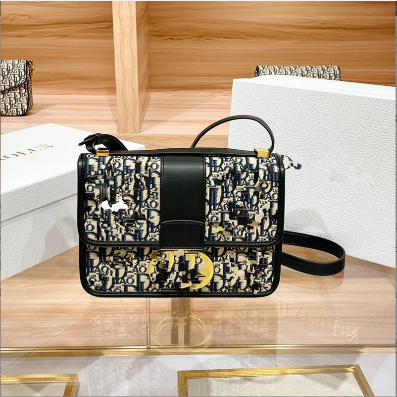 

Bag Parts 2022 New Saddle Bag Canvas Postman One Shoulder Oblique Span Underarm Leather Women's