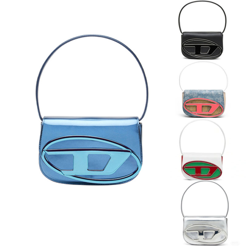 

D Shoulder Bags Luxury Women Top Handle handbags Purse Designer Leather Underarm Flap Denim Shoulder Bag Fashion Handbags 2 sizes 220616, With logo