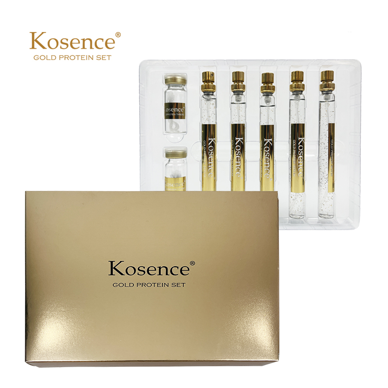 

Kosence Beauty Items Korean Soluble Protein Thread And Nano Gold Essence Combination Face Lift Protein Threads To Smoothes Wrinkles