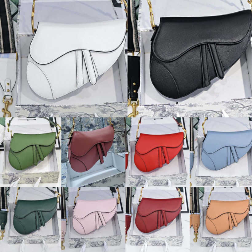 

Luxury Designer bags men saddle women's bag travel tote original classic cross Body Genuine Leather Shoulder Bag Purse, Dark blue