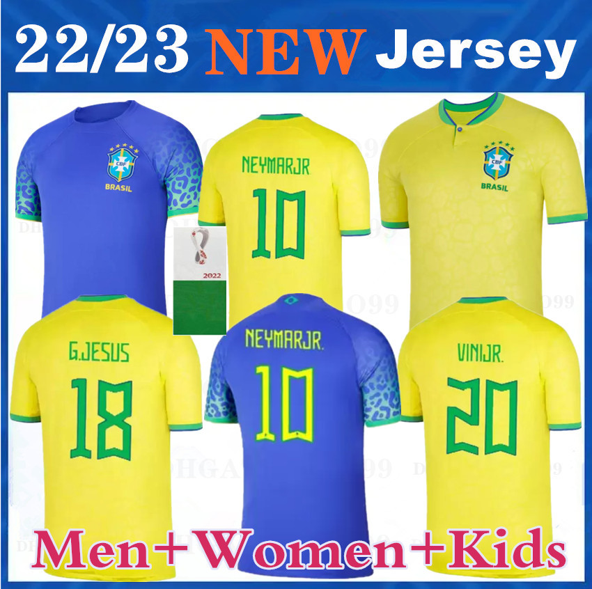 

COUTINHO VINICIUS brasil Soccer Jersey BrAZiLs National Team home away 2022 2023 JESUS SILVA Camisa Men Women Kids Kit Football Shirt XXXL