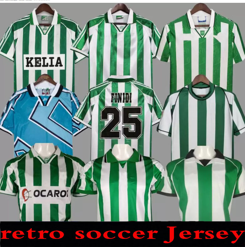 

soccer Jerseys 1976 1977 1993 1994 1995 1996 1997 1998 2002 2003 2004 Retro REAL 76 77 94 95 96 97 98 02 03 04 classic vintage football shirt ALFONSO BETIS JOAQUIN DENILSON