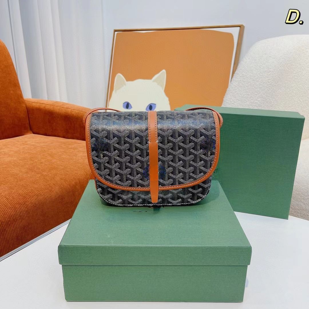 

Designer hand bag fashionbags crossbody saddle woman Y letter plumet cowhide print messenger classic old flower 17cm goya shoulder bags luxury bag, Empty box