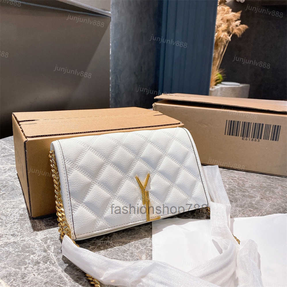 

pochette classic luxury bags appearance checkered Black Handbag women's Chain bag Wallet Leather bag, High quality