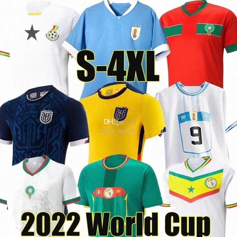 

2022 Ecuador Uruguay L. SUAREZ Soccer Jerseys 22/23 Senegal MANE Hakimi Ghana KOULIBALY Morocco VLAHOVIC MITROVIC TADIC G.PLATA Qatar World Cup Fo i82j#, Eguaduoer 22-23 away