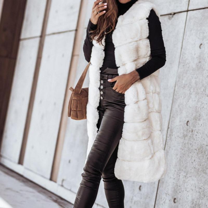 

Women' Vests Lady Stylish Thick Open Stitch Vest Elegant Outerwear Sleeveless For Outdoor, Khaki