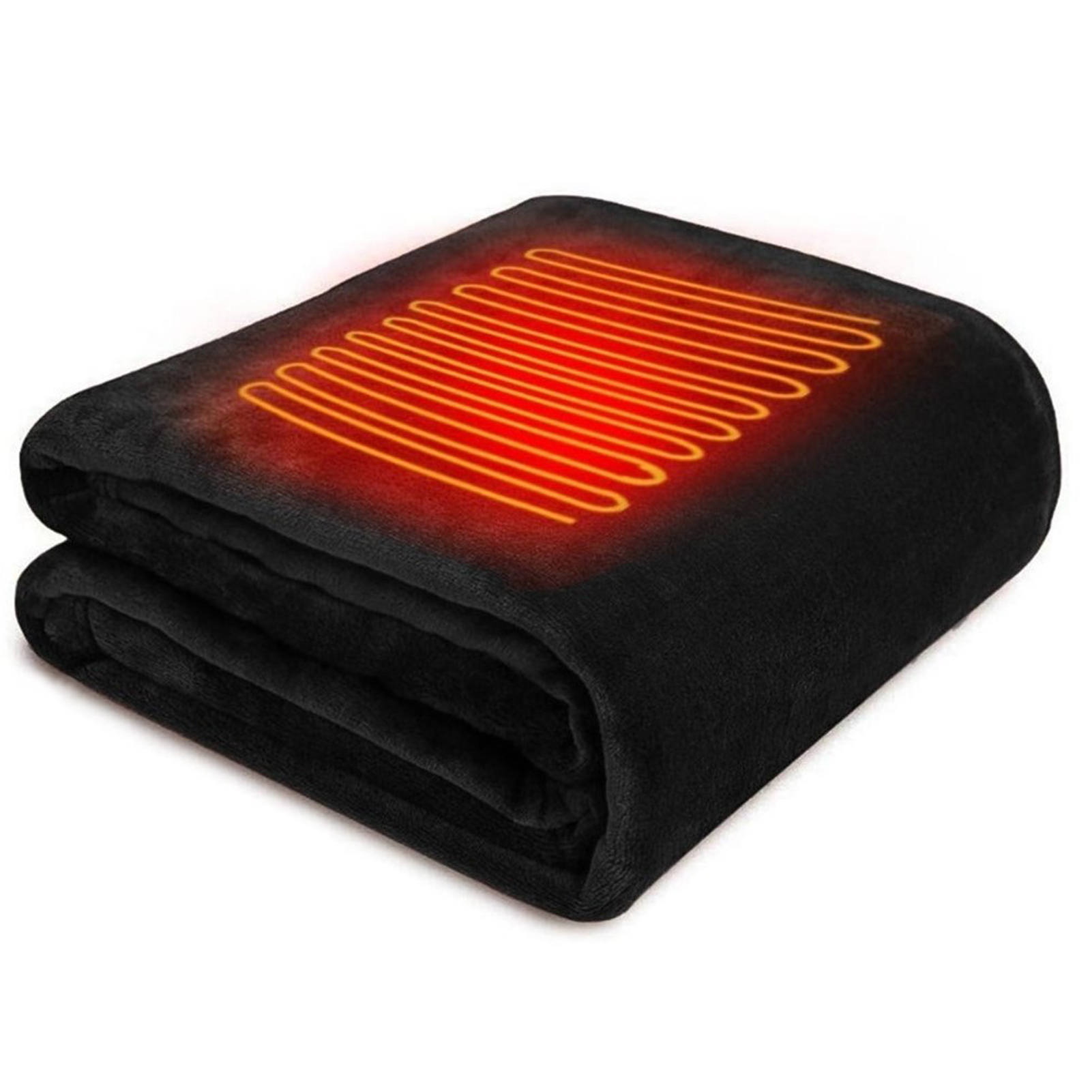 

145x65cm Electric Heated Blanket Double-Layer Flannel Electric Throw