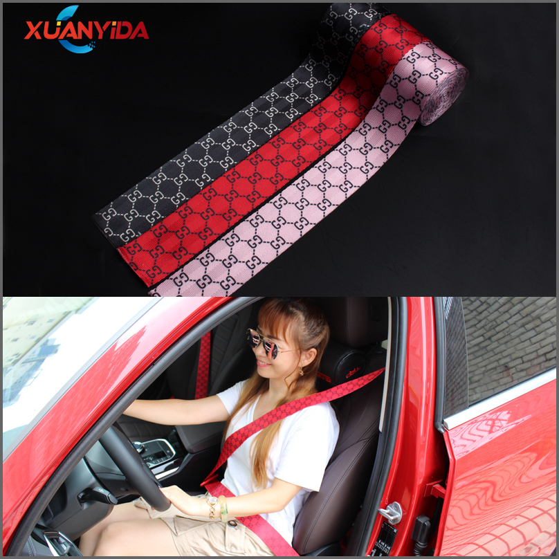 

High Strength Car Seat Safety Belts Replacement for Racing Cars Universal Webbing Decoration