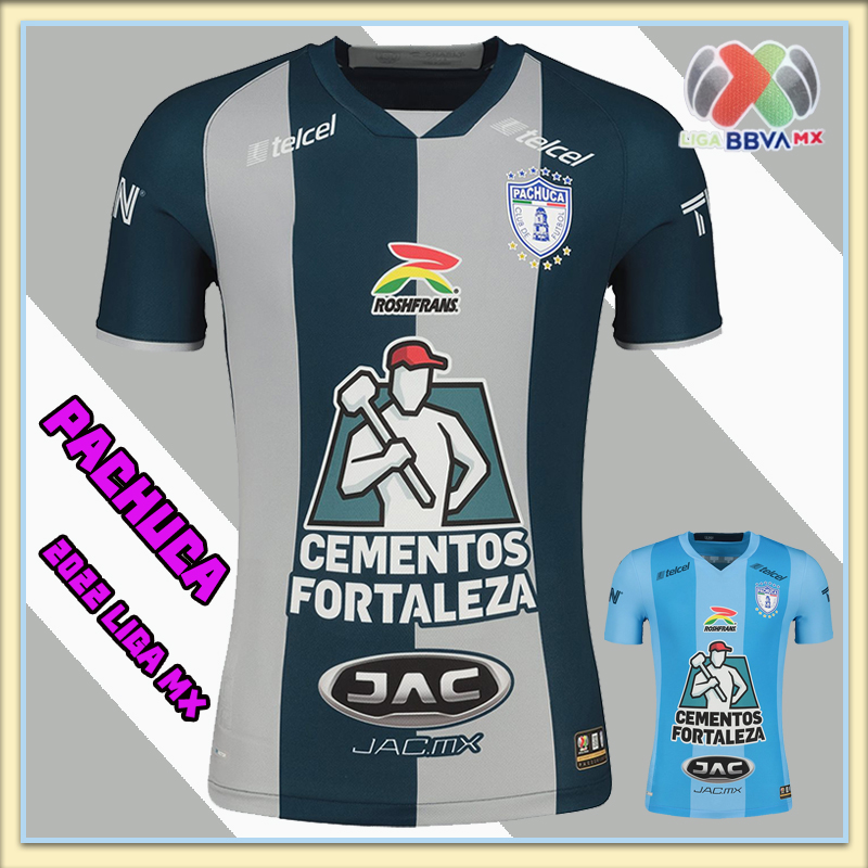 

2022 2023 Pachuca CLUB Soccer Jersey Home Away 22/23 LIGA MX Kit Jerseys football shirts Camiseta de Futbol Thailand Quality Uniform, Pachuca home 2022