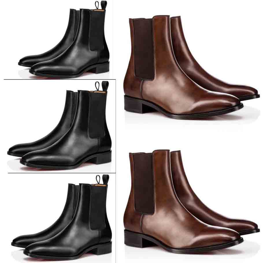 

Men's Boots Reds sole shoes Ankle Boot so Samson Orlato Men oxfords loafers Wedding Dress Leather Flats Shoes Mid Bootlia Black suede low heel Brand Designers red bott