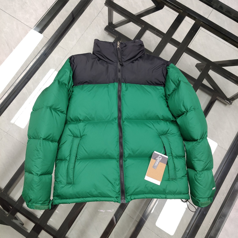 Mens puffer jacket winter Down jackets woman Stand collar Jacket designer Thick warm short coat Fashion clothing 1996 Retro north Jacket
