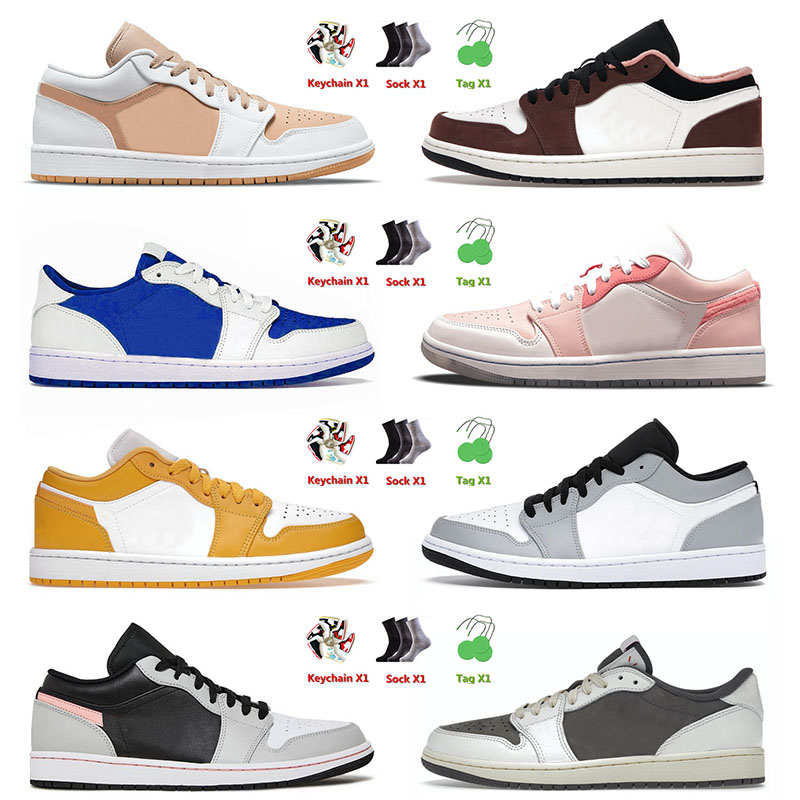 

Authentic Jumpman 1 Basketball Shoes 1s White Tan Stage Haze Pollen Unc Reverse Mocha Low Mystic Green Shadow Toe Jorden1s Sneakers Size 12, A54 low se barely green 36-46