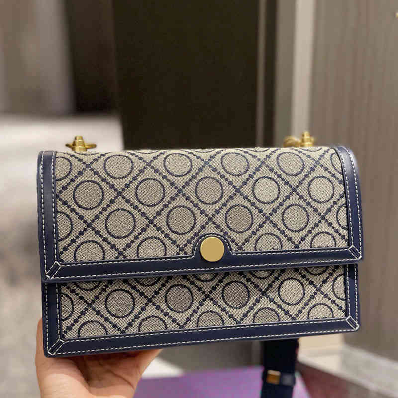 Designer Luxury Women Bag Tory Handbag TB Fashion Inclined Shoulder Bags Versatile Purses Tories Burchs Totes Large Capacity Saddle Coal Wallet 5-image-813590137