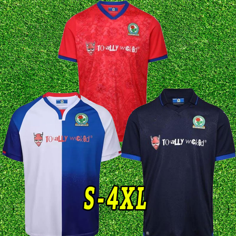 

2022 2023 Blackburn Soccer Jersey Rovers 7 ARMSTRONG 39 DOLAN 8 ROTHWELL Football Shirt Kits 23 DACK 9 GALLAGHER 19 DOWNING 4 JOHNSON away third