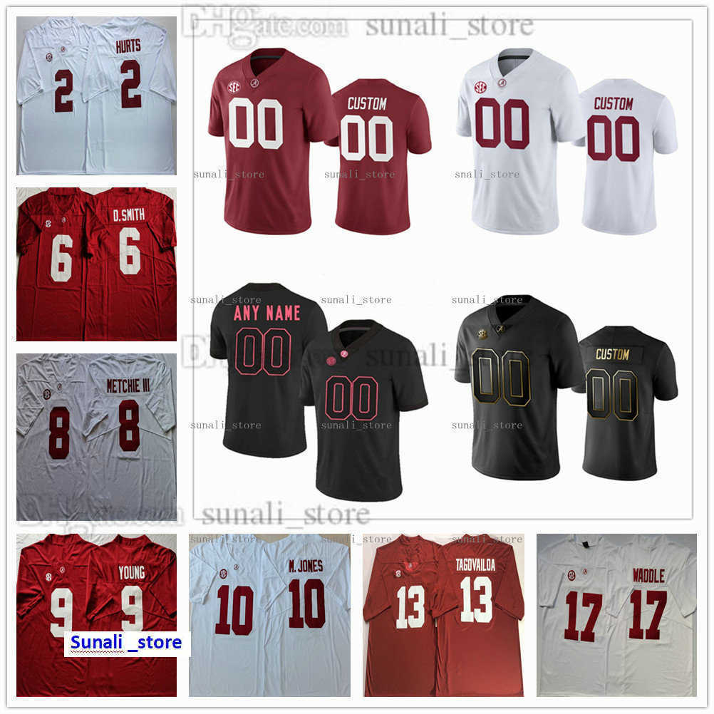 

Alabama Crimson Tide Man College Jerseys 55 Derrick Thomas 4 Jerry Jeudy 58 Christian Barmore 2 Patrick Surtain II 16 Jayden George 82 Irv Smith Jr. 9 Bo Scarbrough, Men red