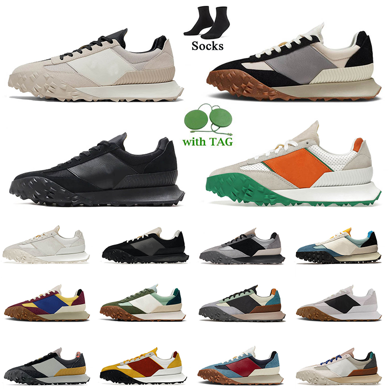 

With Socks 2022 NB XC-72 Running Shoes Runner Sneakers Moonbeam Triple Black White Enhanced Legacy Spring Casablanca Orange Green Burgundy Women Mens Trainers Sport, C26 blue yellow 36-45