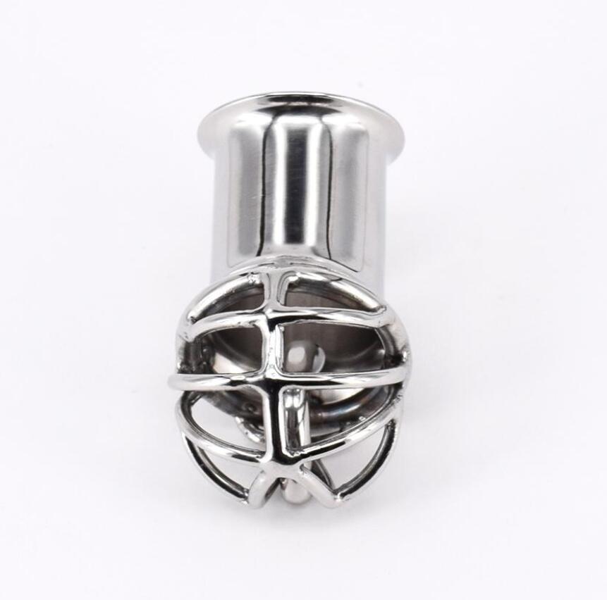 

Chastity Devices 2022 Latest Male Stainless Steel Penis Piercing PA Puncture Lock Bondage Cock Cage Chastity Device Sex Toy For Men Adult BDSM Product