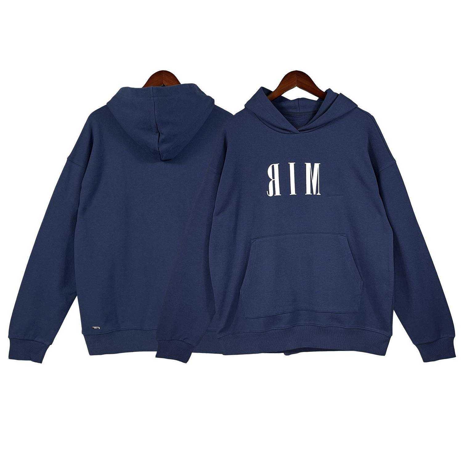 

2022 Fashion Brand Luxury Hoodie Autumn And Winter High Street Print Letter Men' And Women' Loose Pullover Blue, White