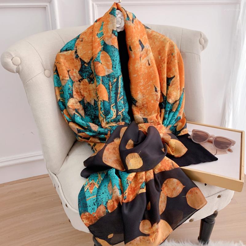 

Scarves Ladies Fashion Scarf Headscarf Pashmina Spring Summer Silk Autumn Winter Women's Beach Shawls