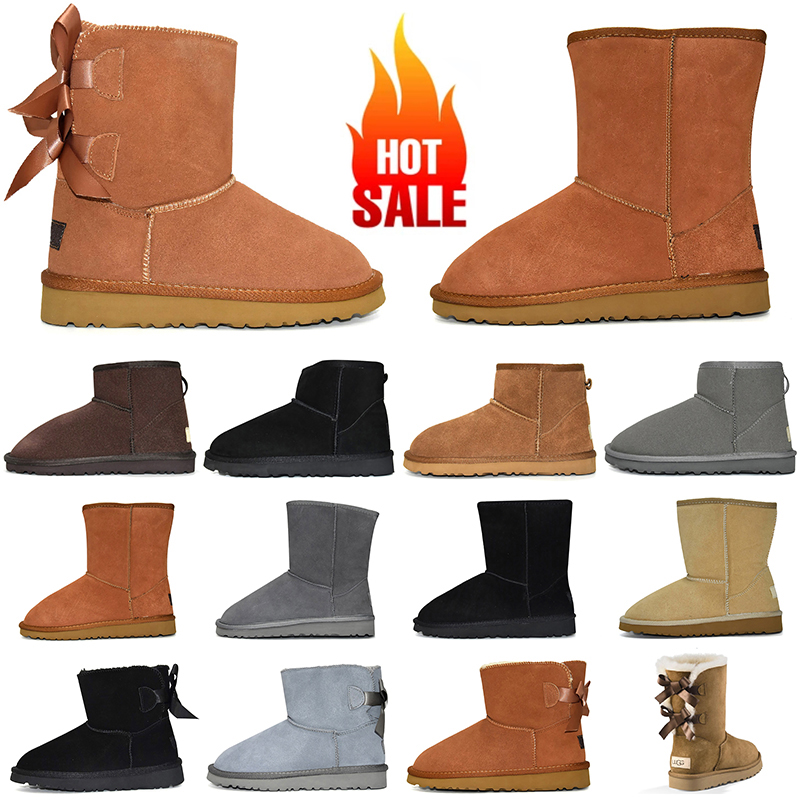 

women designer boots snow booties ultra mini triple black pink khaki fashion classic ankle short boot womens ladies girls outdoor australia winter warm shoes, Item#21