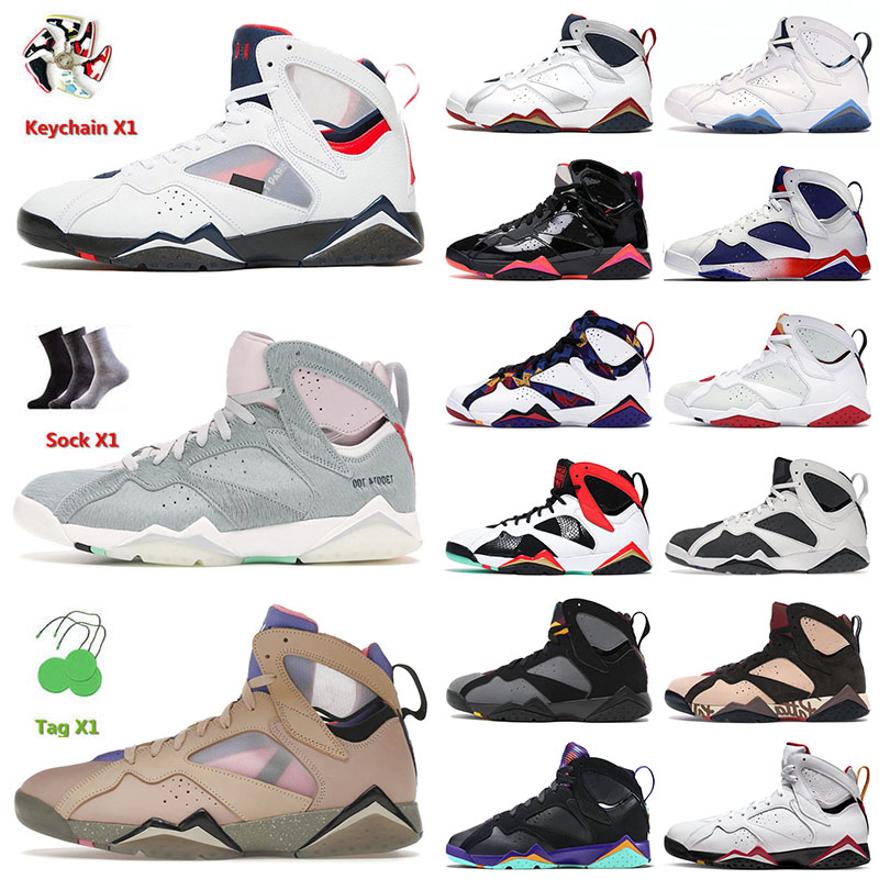 

LOW Jumpman 7 7s VII Men Basketball Shoes Sapphire Lola Bunny Patta Black Patent Pantone Flint Magic Oregon Ducks Patta Tinker Alternate, B4 40-47