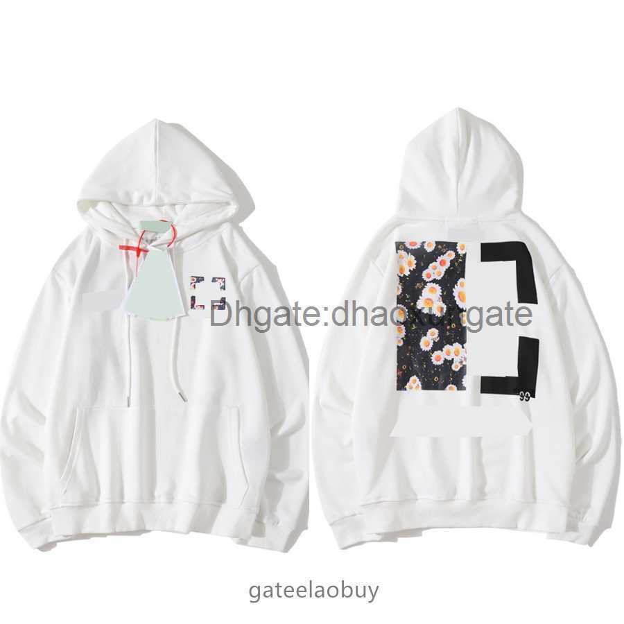 

Offs Designer Hoodie Mens Sweatshirt Classic Ow Arrow Print Hoodies American Hip-hop Loose Oversize Hooded Sweater Men Women Streetwear Pullover Jacket Hoody Vpaw, 34