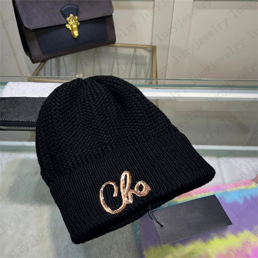 

Knitted Hat Beanie Cap Designer Skull Caps for Man Woman Winter Hats Available In 5 Colors, C1