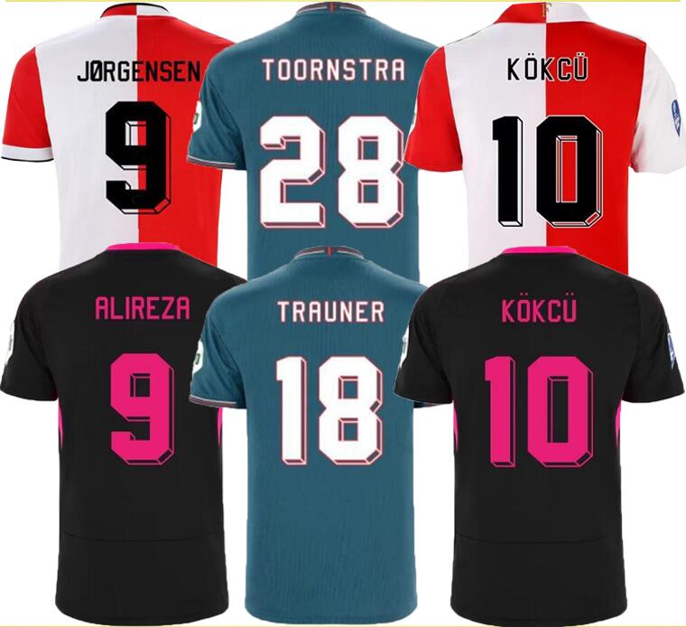 

22 23New league shirts FEYENOORDS Soccer Jerseys Home away Third KOKCU HET LEGIOEN football shirt men kids Match football uniform